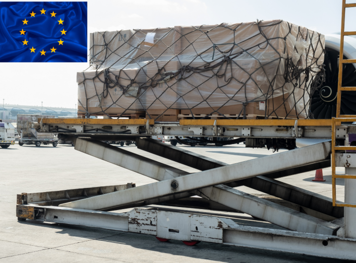 Авиапервозки груза из Европы